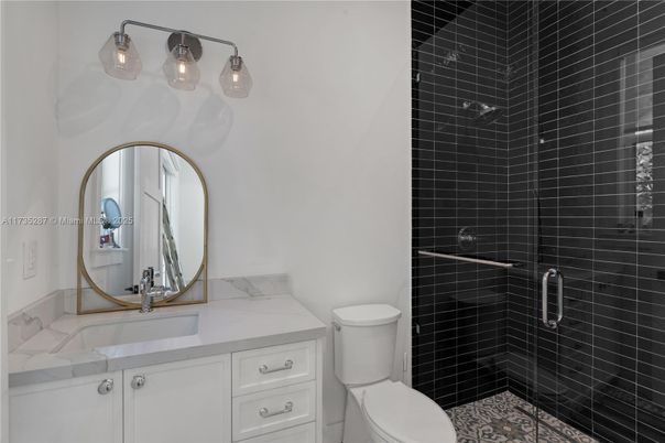 Bathroom, Glass Shower, Interior