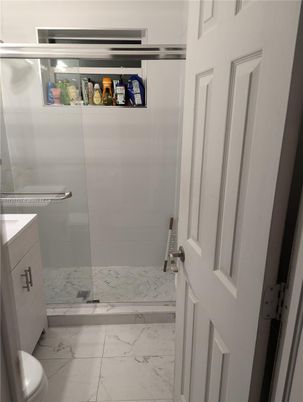 Bathroom, Glass Shower, Interior, Marble