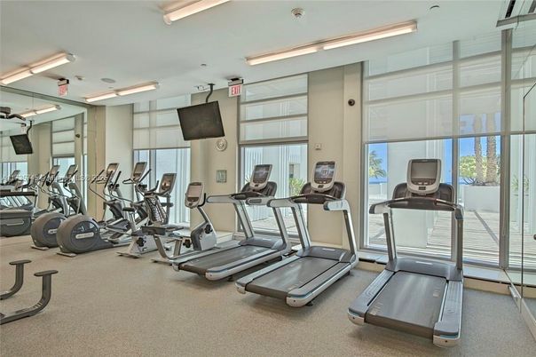 Fitness Equipment, Gym, Interior