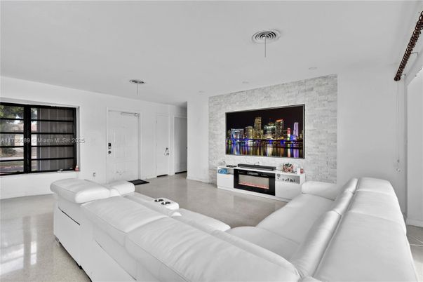 Fireplace, Interior, Living room, Stone Walls