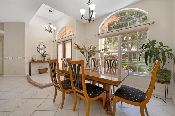 Chandelier, Dining room, Interior
