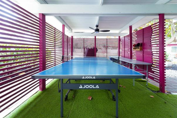 Exterior, Game Room