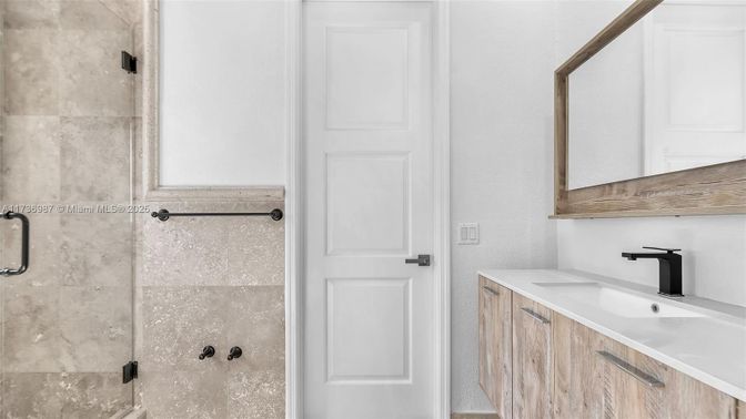 Bathroom, Glass Shower, Interior