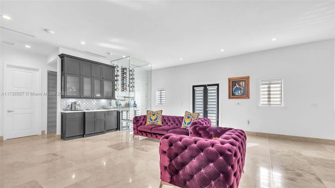 Interior, Kitchen, Living room, Recessed Lighting
