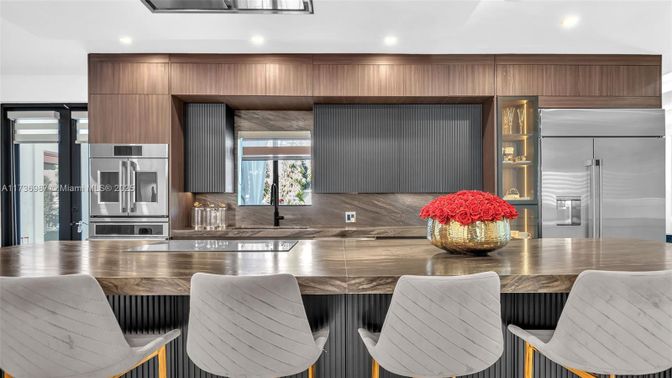 Interior, Kitchen, Recessed Lighting, Stainless Steel Appliances
