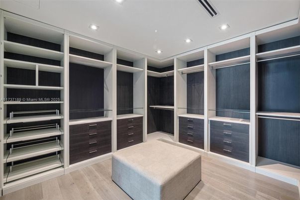 Interior, Recessed Lighting, Walk-in Closets, Wood Texture Flooring