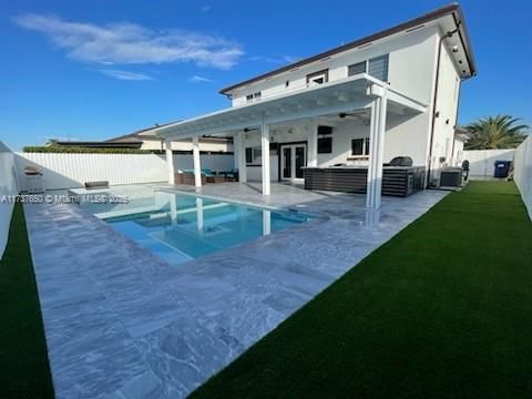 Backyard, Exterior, Pool