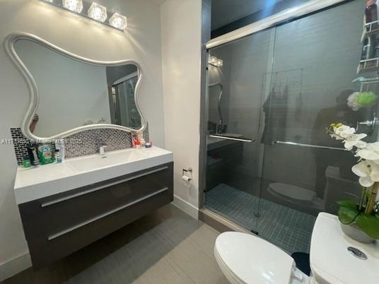 Bathroom, Glass Shower, Interior