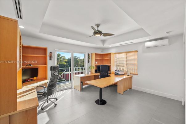 Home Office, Interior, Recessed Lighting