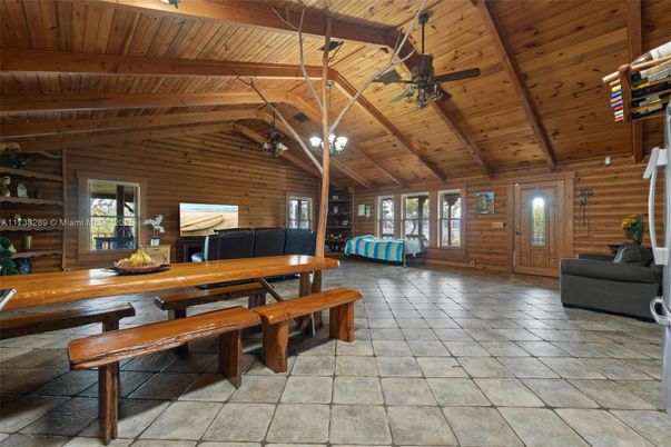 Dining room, Interior, Wooden Beams, Wooden Ceilings, Wooden Walls