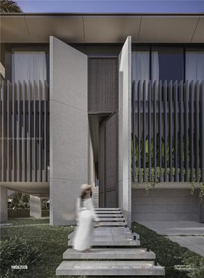 Exterior, Facade, Modern