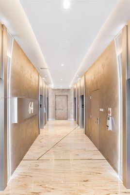 Elevator, Interior, Recessed Lighting