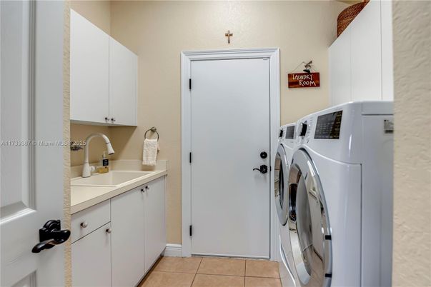 Interior, Washer
