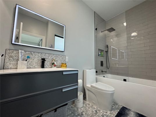 Bathroom, Glass Shower, Interior