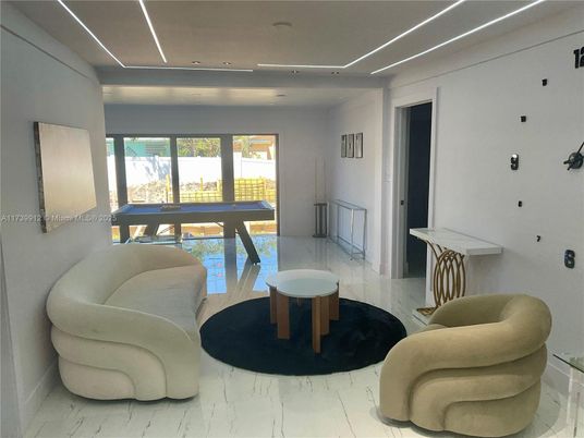 Interior, Marble, Recessed Lighting