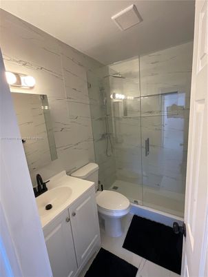 Bathroom, Glass Shower, Interior, Marble Walls