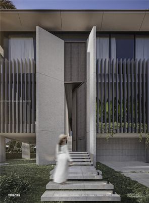 Exterior, Facade, Modern