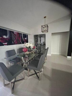 Dining room, Interior, Pendant Lights