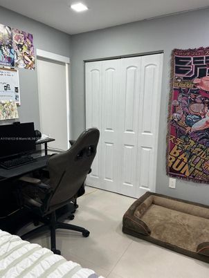 Home Office, Interior, Recessed Lighting