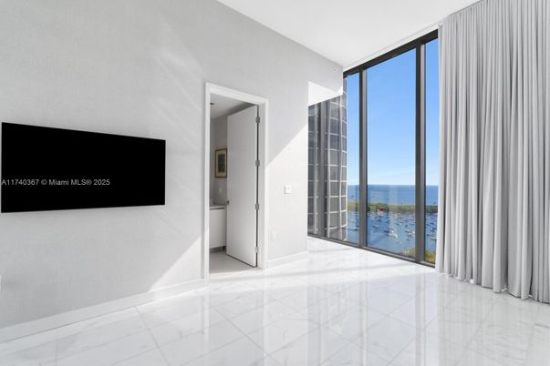 Empty room, Interior, Marble, Water