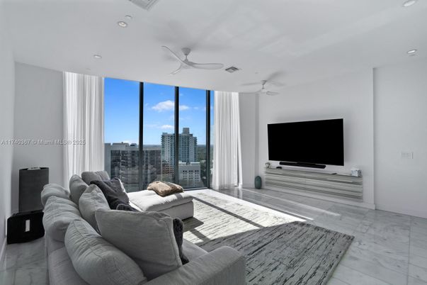 Interior, Living room, Marble, Recessed Lighting