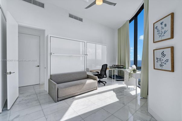 Home Office, Interior, Marble