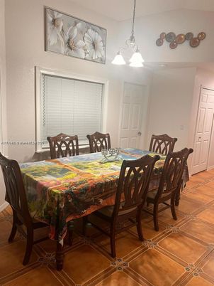 Dining room, Interior, Pendant Lights