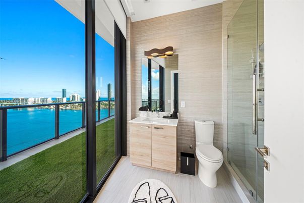 Bathroom, Glass Shower, Interior, Water