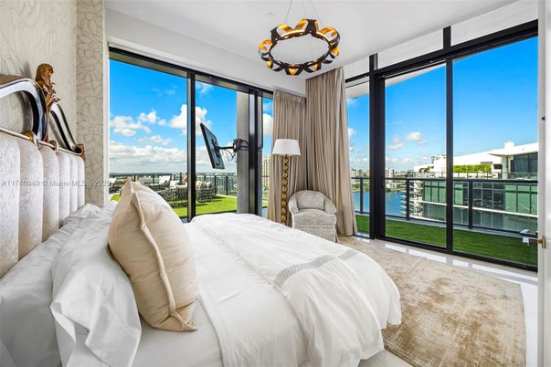 Bedroom, Chandelier, Interior, Water