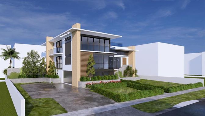 Backyard, Exterior, Facade, Modern