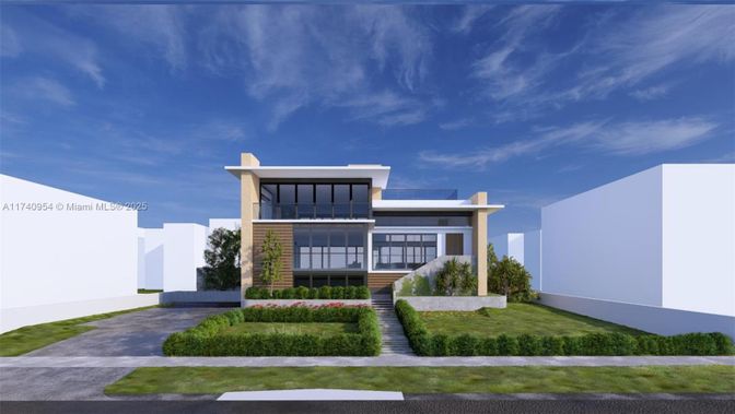 Exterior, Facade, Modern