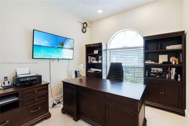 Home Office, Interior, Recessed Lighting