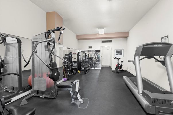 Fitness Equipment, Gym, Interior