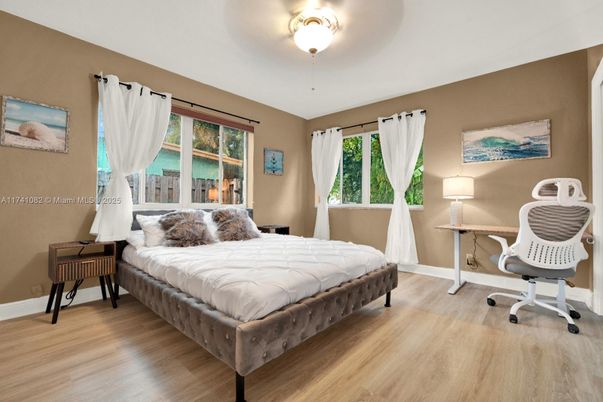 Bedroom, Home Office, Interior, Wood Texture Flooring