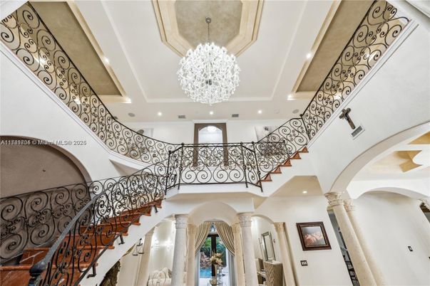 Chandelier, Interior, Recessed Lighting