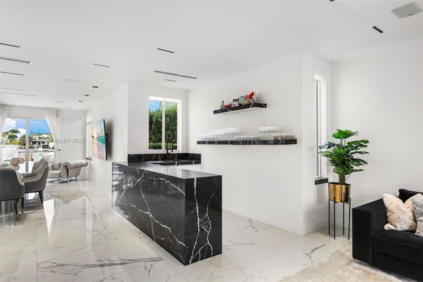 Interior, Marble, Recessed Lighting