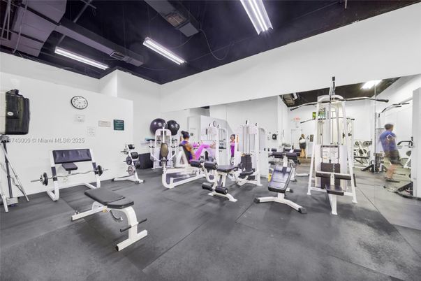 Fitness Equipment, Gym, Interior