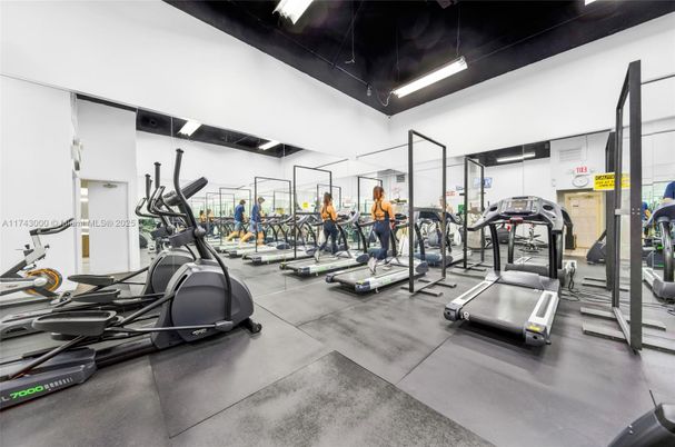 Fitness Equipment, Gym, Interior