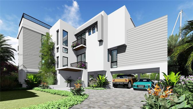 Exterior, Facade, Modern
