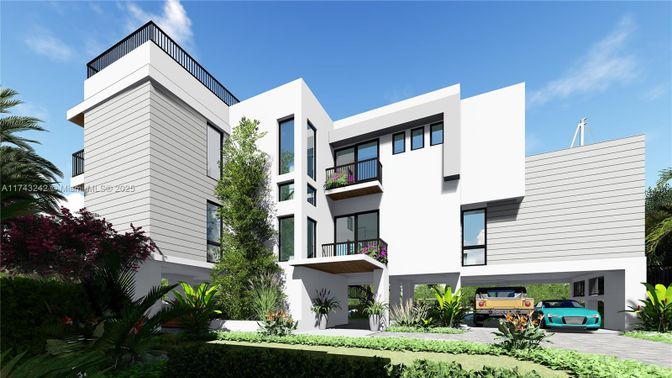 Backyard, Exterior, Facade, Modern