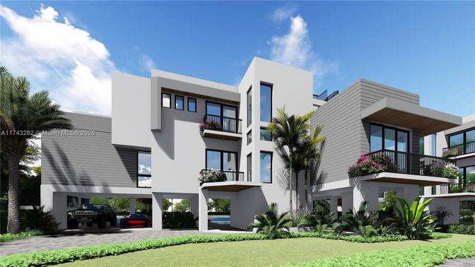 Backyard, Exterior, Facade, Modern