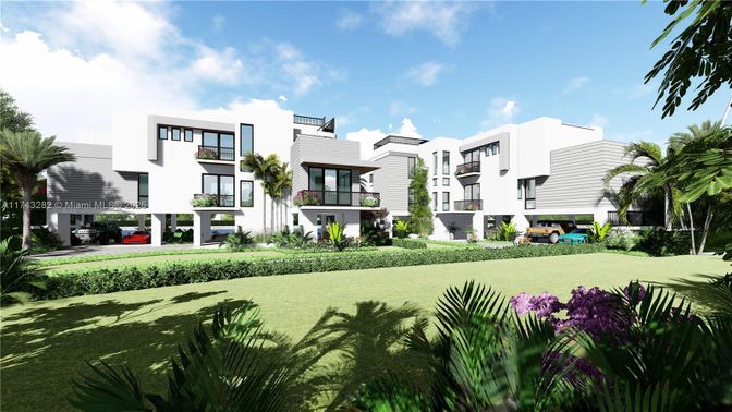 Backyard, Exterior, Facade, Modern