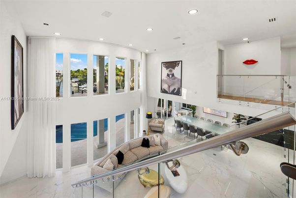 Fireplace, Interior, Living room, Marble, Recessed Lighting