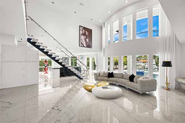 Interior, Living room, Marble, Recessed Lighting
