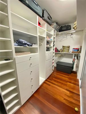 Interior, Walk-in Closets, Wood Texture Flooring
