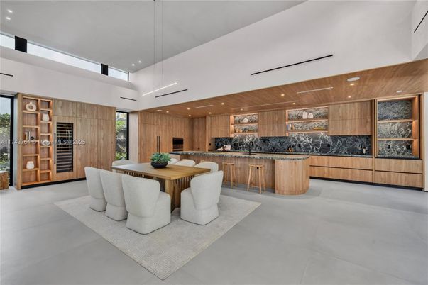 Dining room, Interior, Kitchen, Pendant Lights, Recessed Lighting