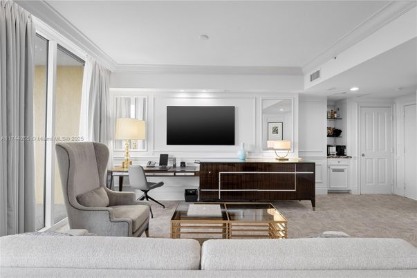 Home Office, Interior, Living room, Recessed Lighting