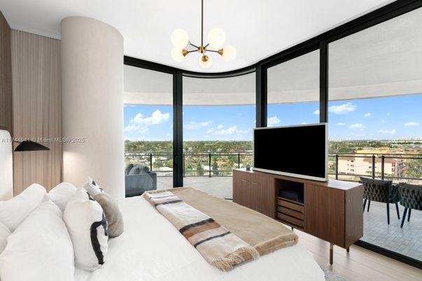 Bedroom, Interior, Living room, Pendant Lights, Wood Texture Flooring