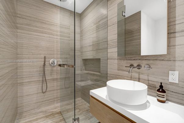 Bathroom, Glass Shower, Interior