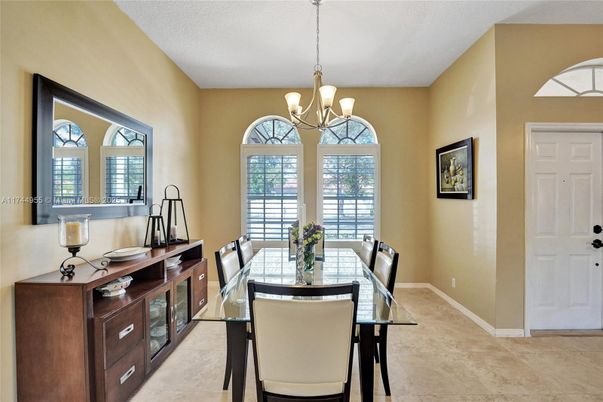 Chandelier, Dining room, Interior